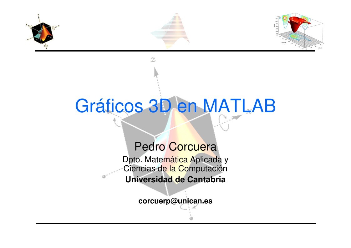 Imágen de pdf Gráficos 3D en MATLAB