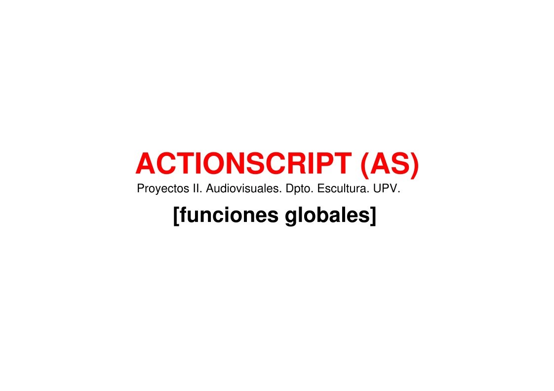 Imágen de pdf ACTIONSCRIPT (AS) - [funciones globales]