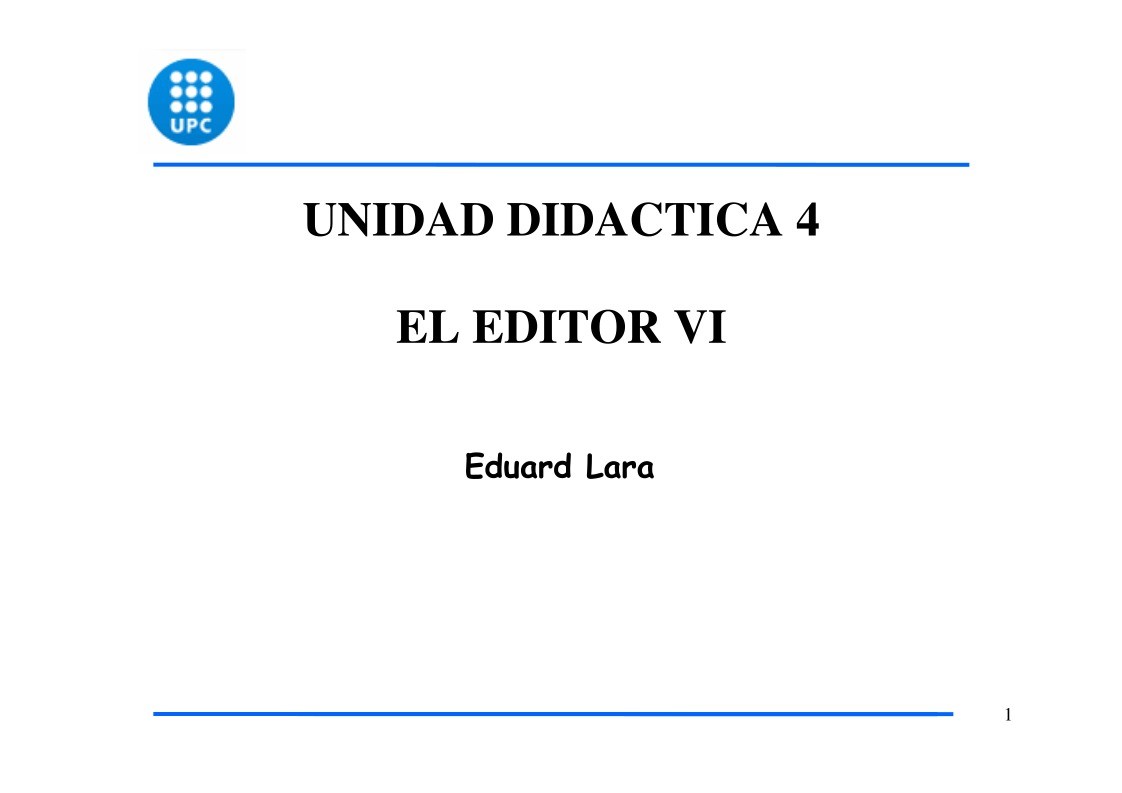 Imágen de pdf Linux - UD4 - El Editor VI