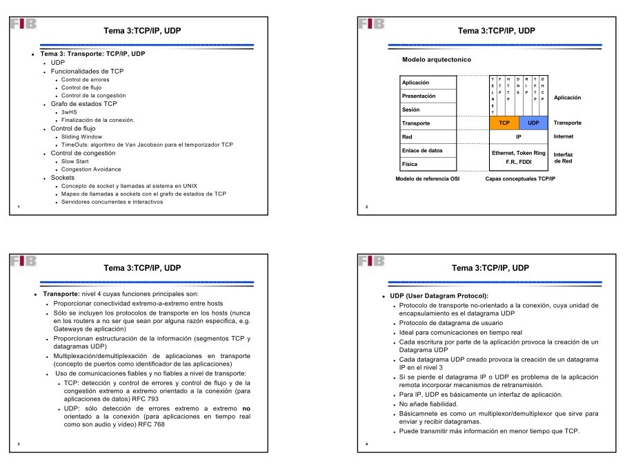 Imágen de pdf Tema 3:TCP/IP, UDP