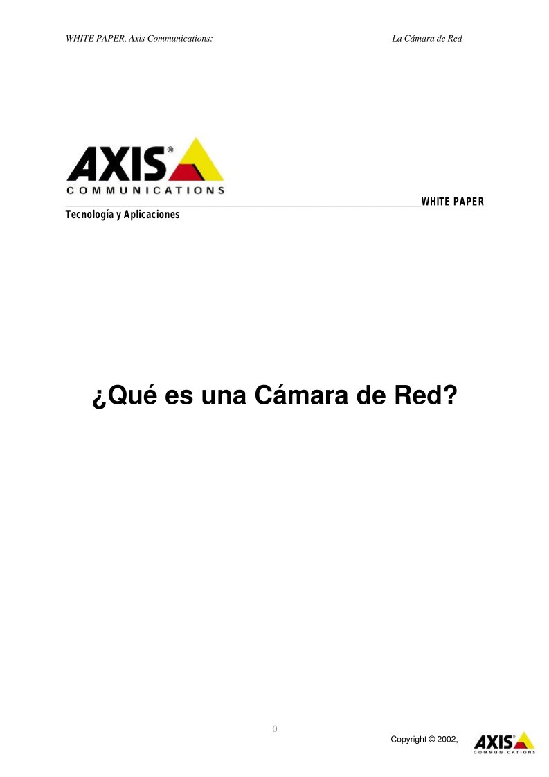 Imágen de pdf Qué es una Cámara de Red