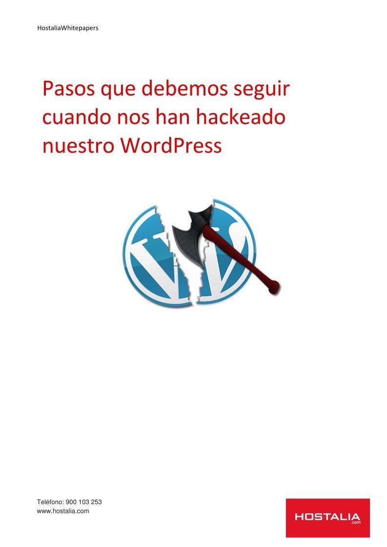 Imágen de pdf Pasos que debemos seguir cuando nos han hackeado nuestro WordPress