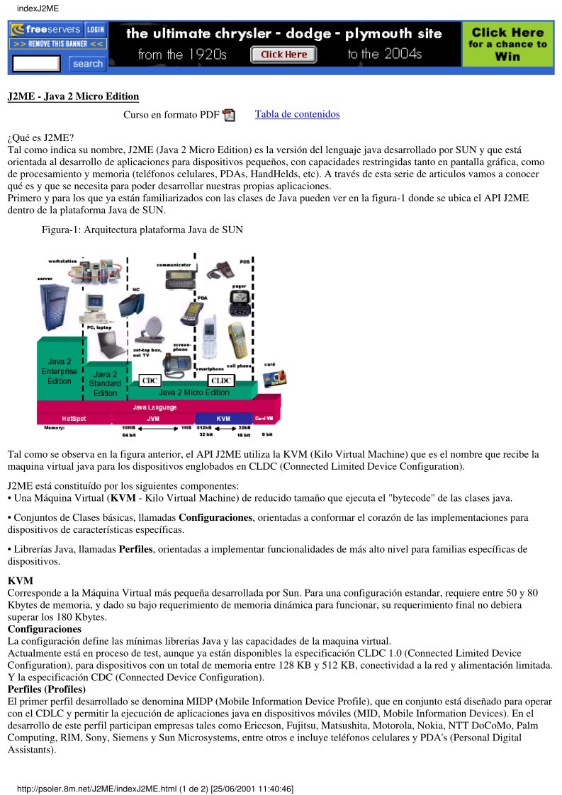 Imágen de pdf J2ME - Java 2 Micro Edition
