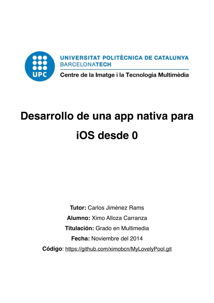 Imágen de pdf Desarrollo de una app nativa para iOS desde 0