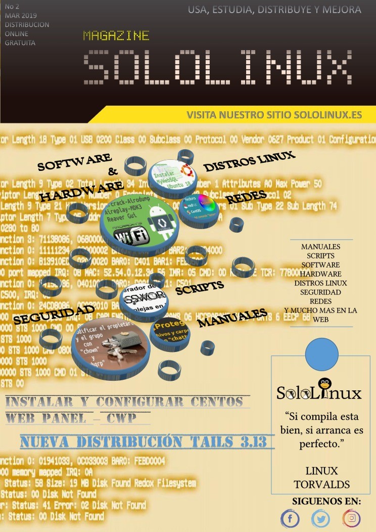 Imágen de pdf SoloLinux #2 2019