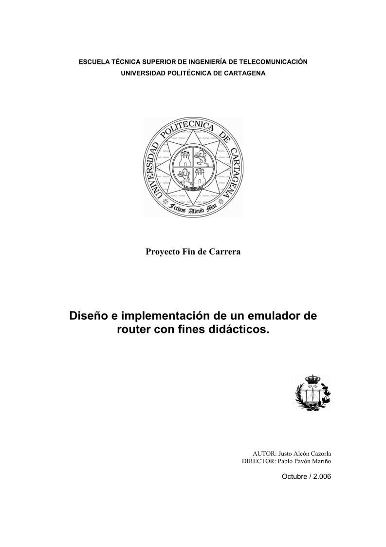 Imágen de pdf Diseño e implementación de un emulador de router con fines didácticos