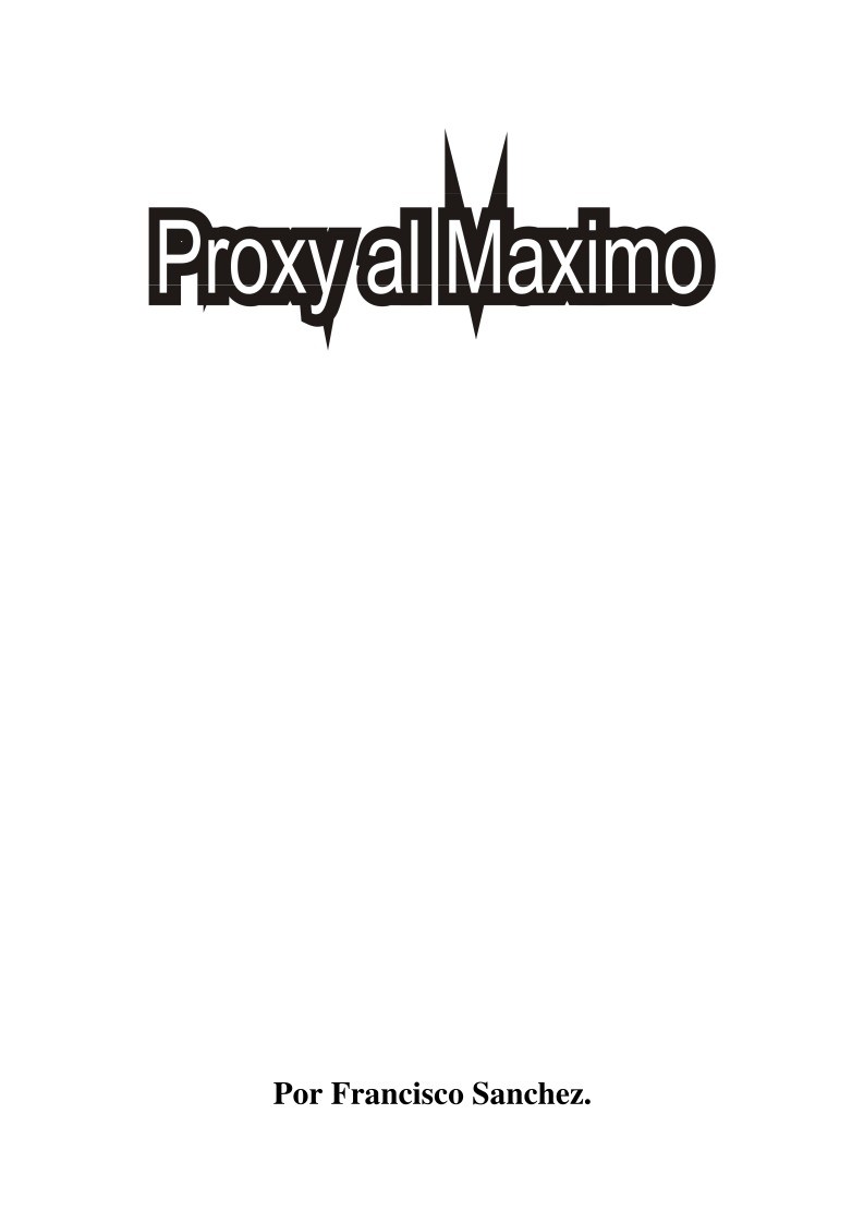 Imágen de pdf Proxy al Máximo