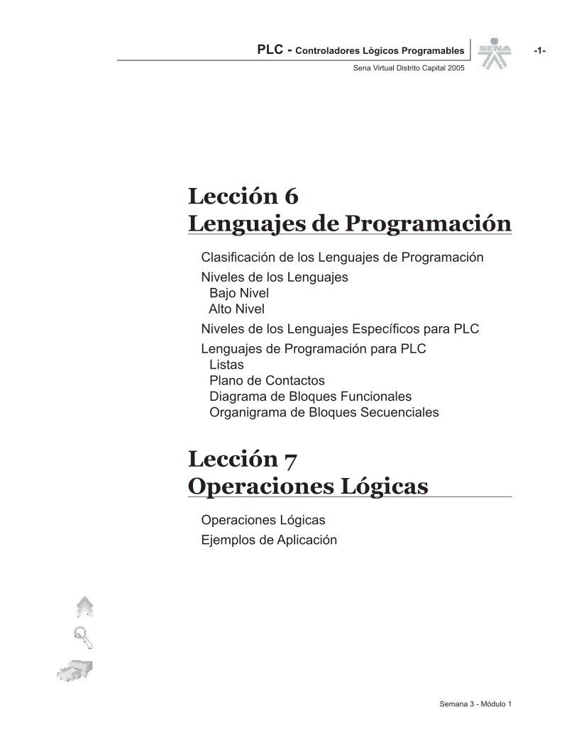 Imágen de pdf PLC - Controladores Lógicos Programables