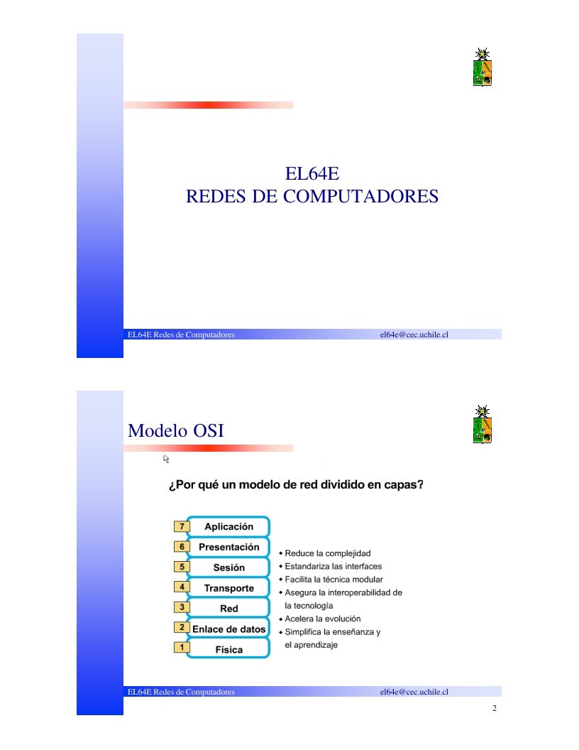 Imágen de pdf EL64E Redes de Computadores