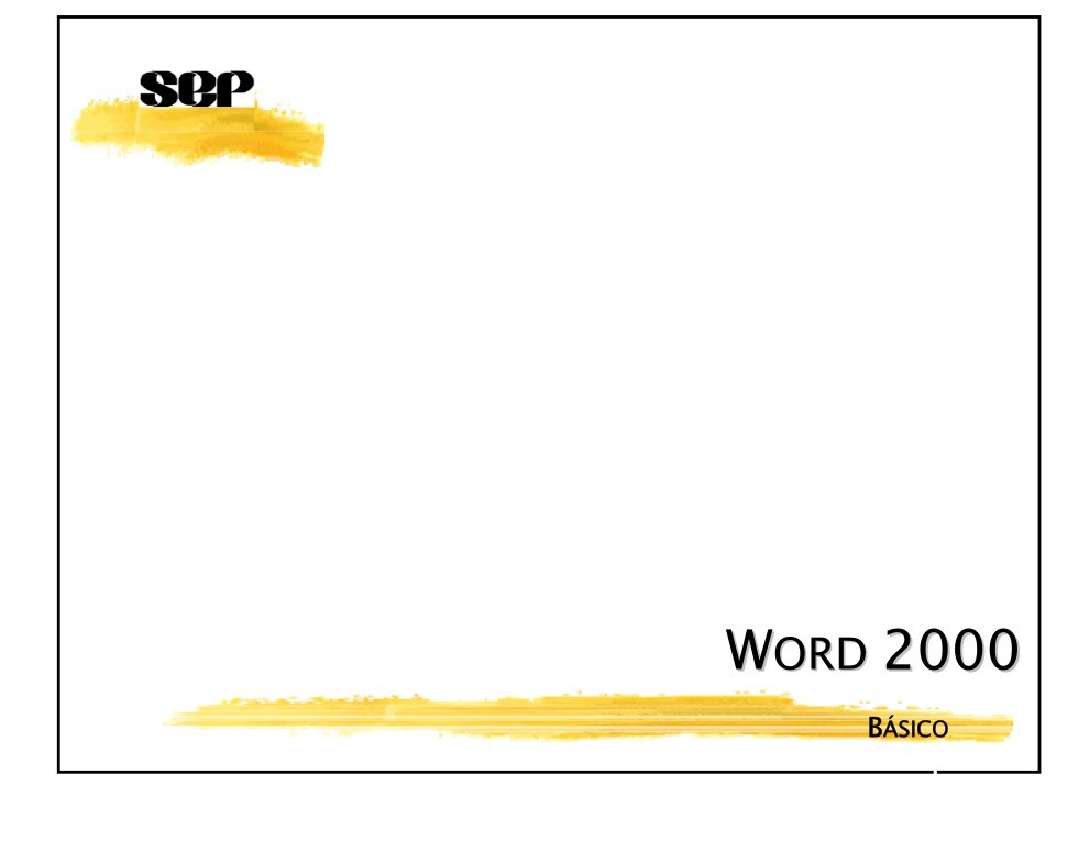 Imágen de pdf Word 2000 Básico