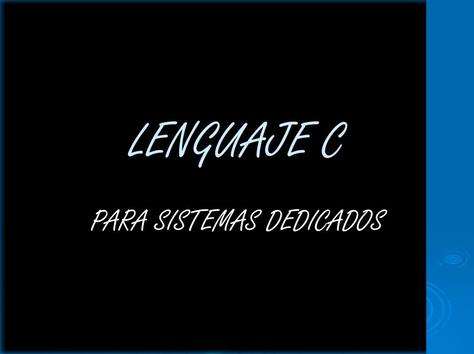 Imágen de pdf Lenguaje C para sistemas dedicados