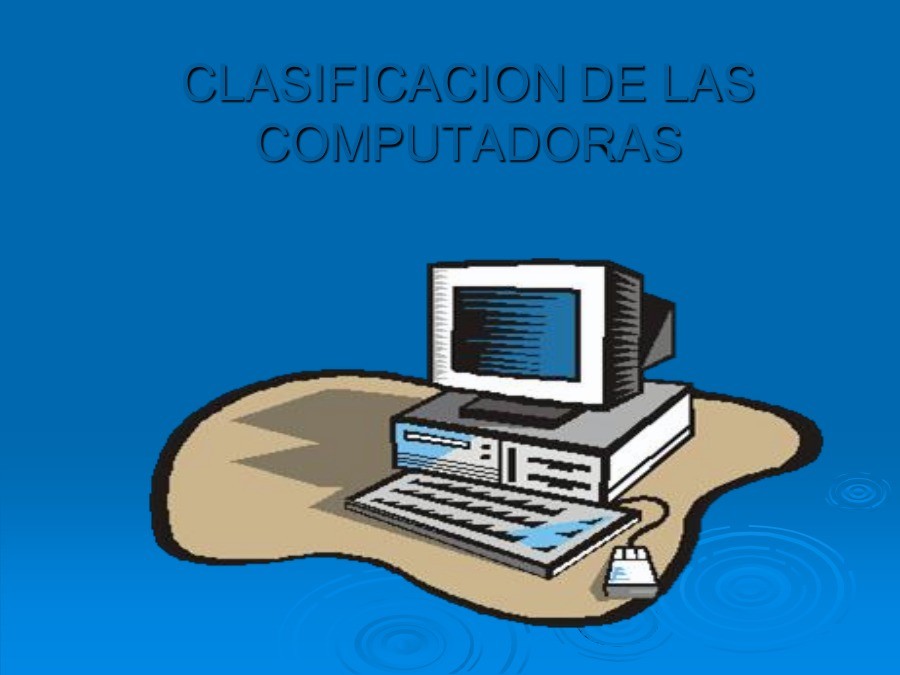 Imágen de pdf Clasificación de las Computadoras