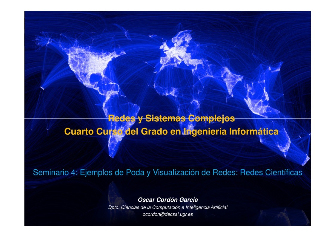 Imágen de pdf Seminario 4: Ejemplos de Poda y Visualización de Redes: Redes Científicas