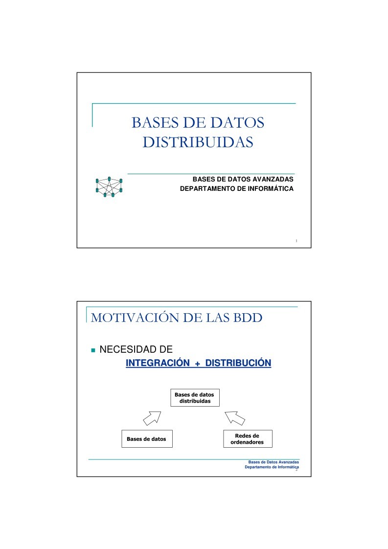 Imágen de pdf Bases de Datos Distribuidas