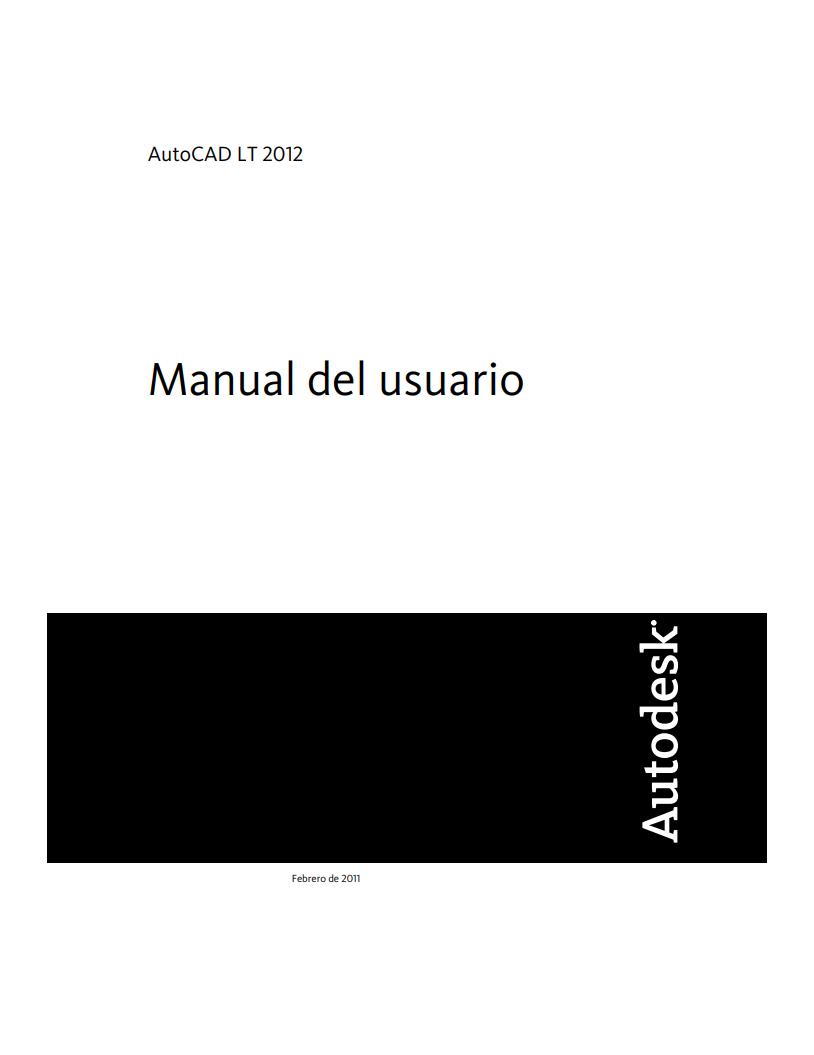 Imágen de pdf AutoCAD LT 2012 - Manual del usuario