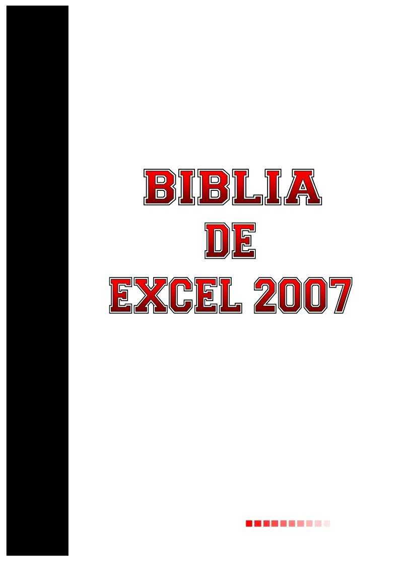 Imágen de pdf Biblia de Excel 2007
