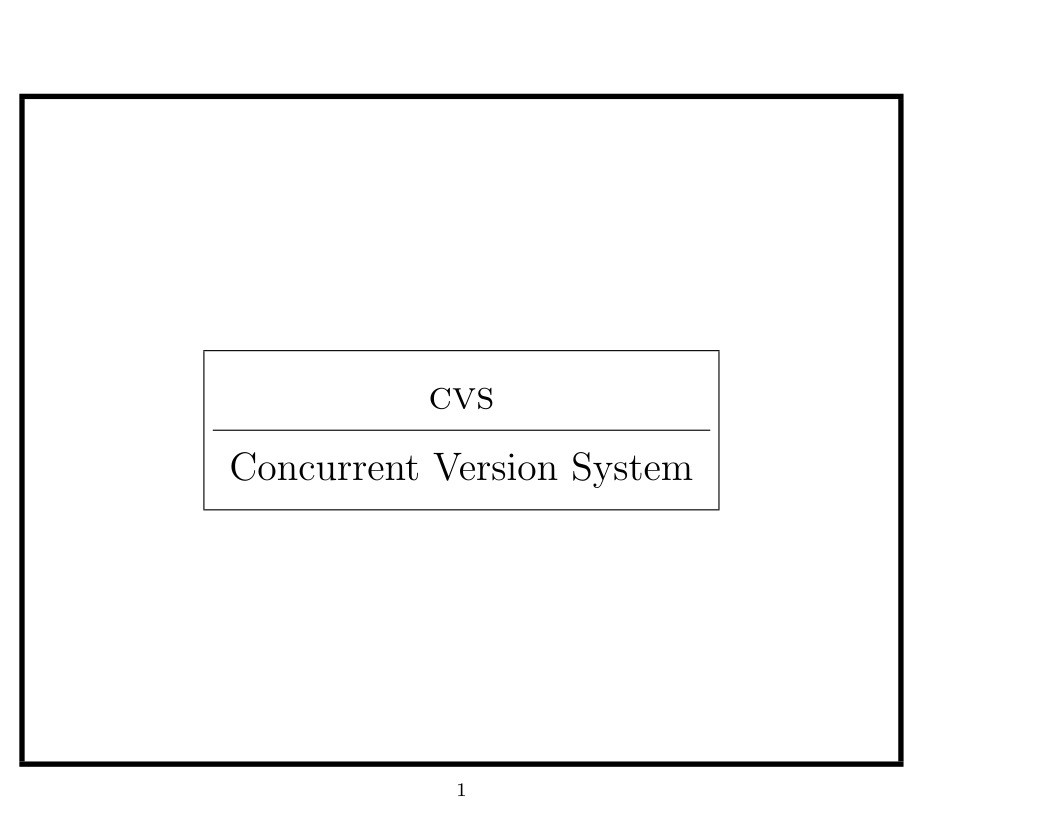 Imágen de pdf cvs - Concurrent Version System