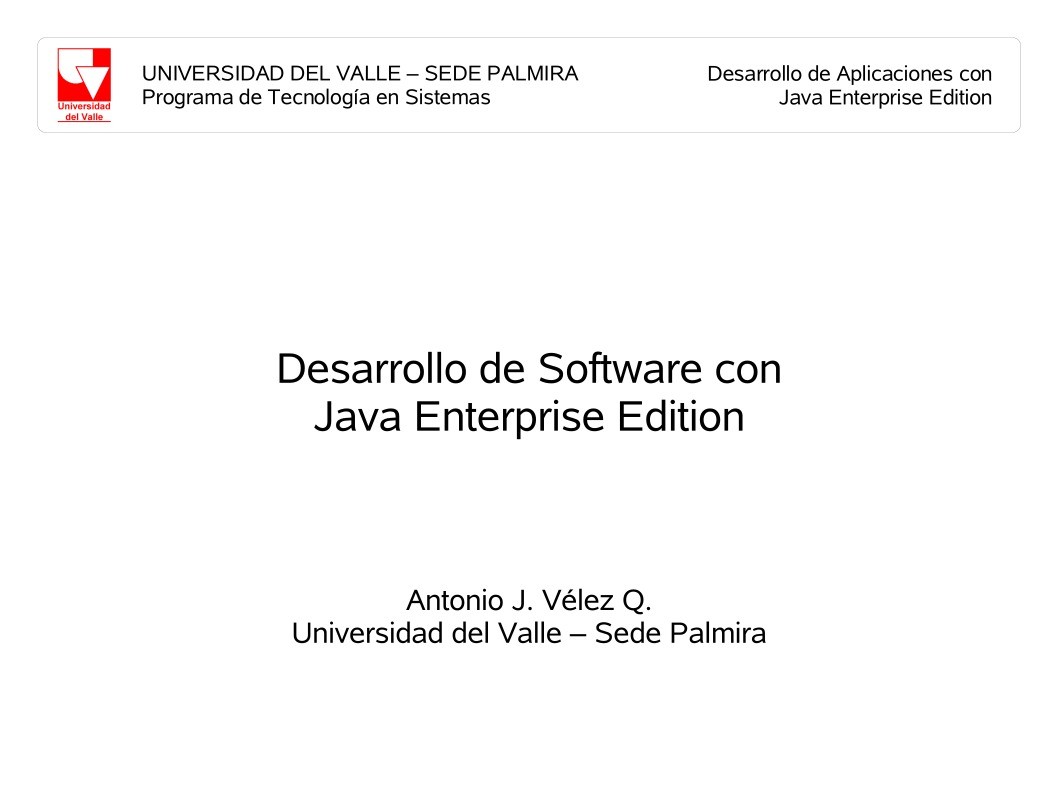 Imágen de pdf Desarrollo de Aplicaciones con Java Enterprise Edition