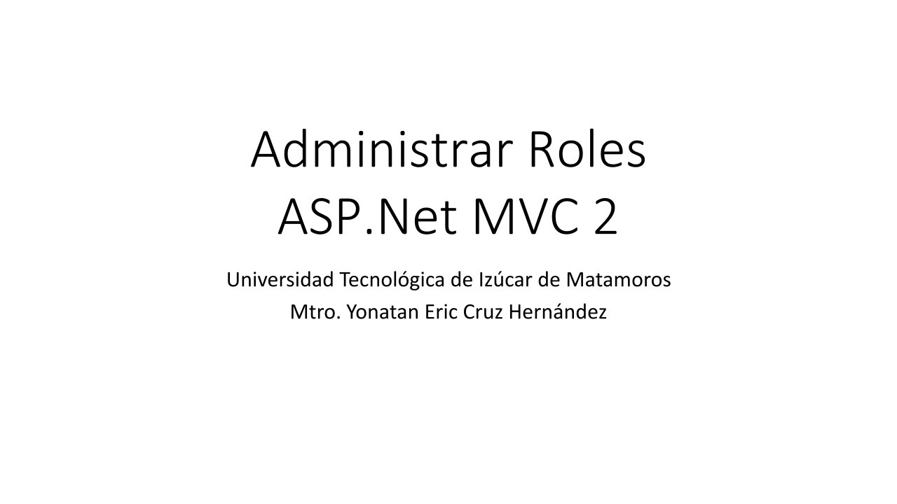 Imágen de pdf Administrar Roles ASP.Net MVC 2