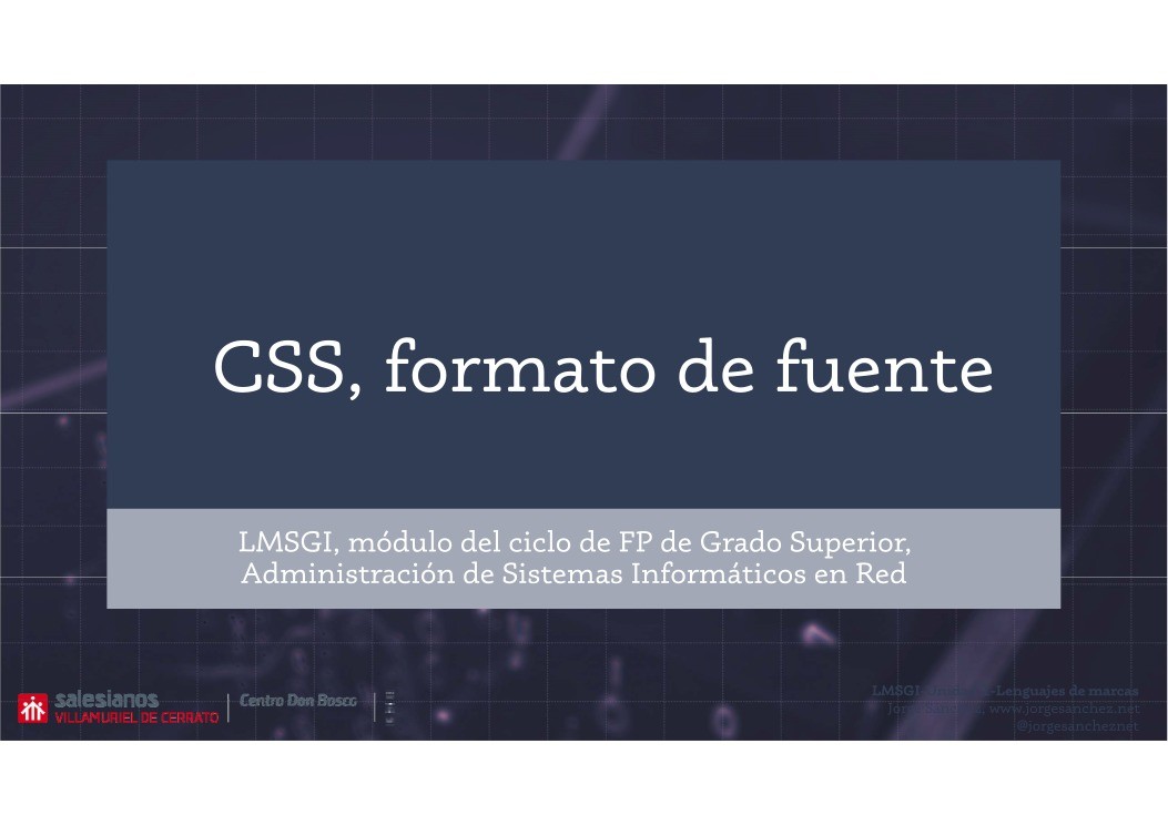 Imágen de pdf CSS, formato de fuente