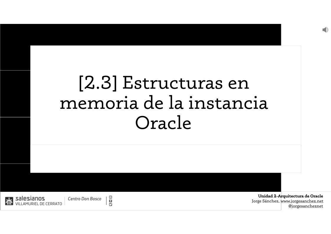 Imágen de pdf [2.3] Estructuras en memoria de la instancia Oracle