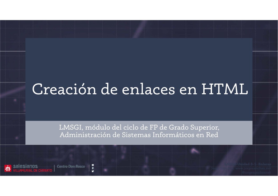 Imágen de pdf Creación de enlaces en HTML