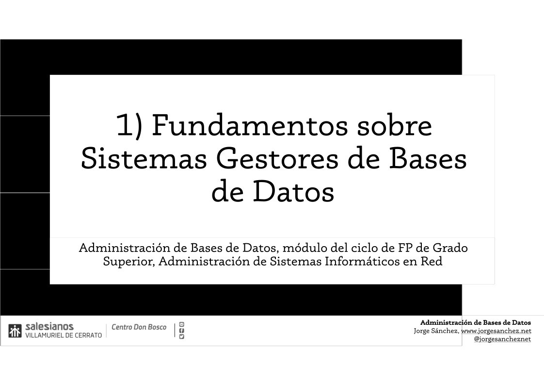 Imágen de pdf 1) Fundamentos sobre Sistemas Gestores de Bases de Datos