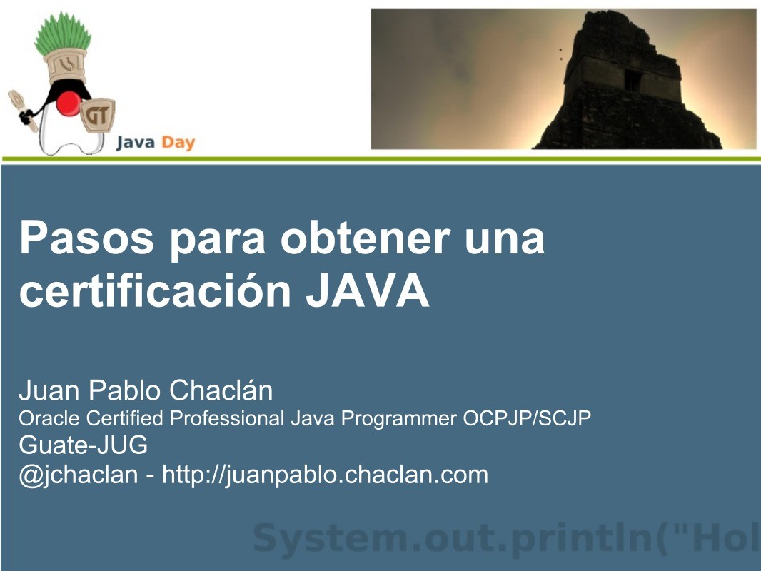 Imágen de pdf Pasos para obtener una certificación JAVA