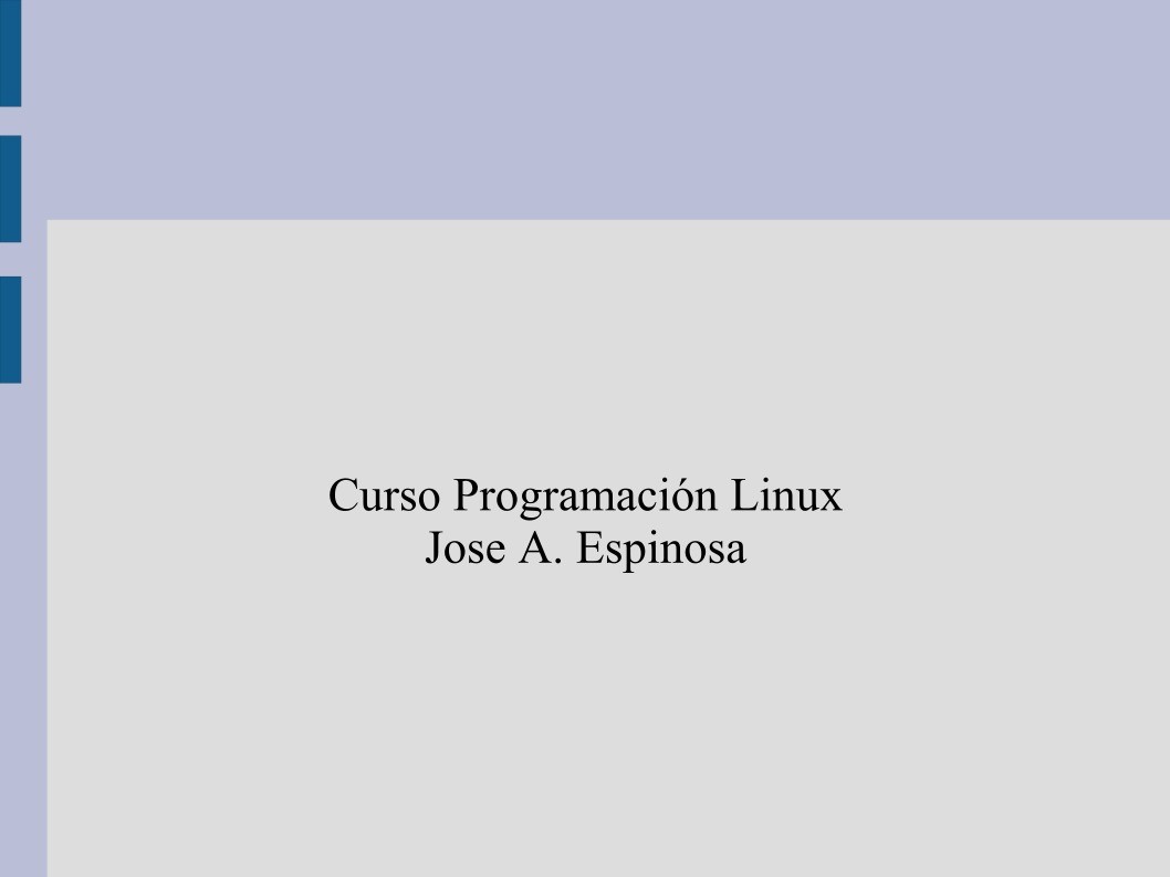 Imágen de pdf Curso Programación Linux - Introducción