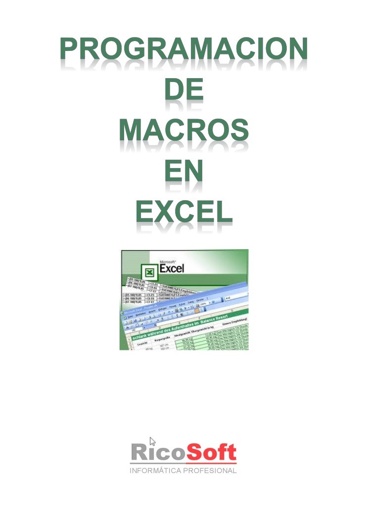 Imágen de pdf Curso de Programación de Macros en Excel
