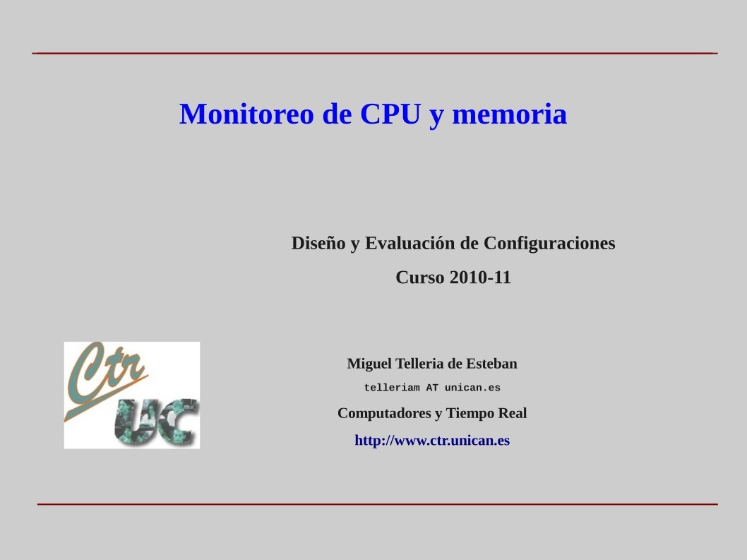 Imágen de pdf Monitoreo de CPU y memoria