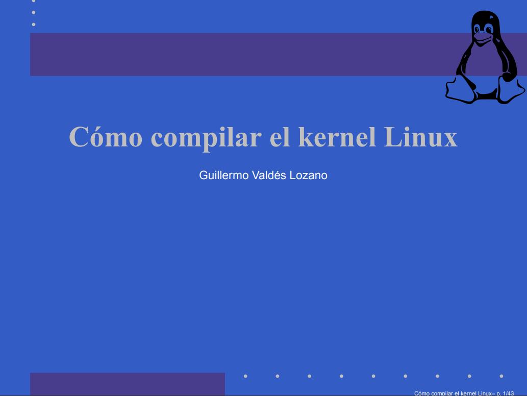 Imágen de pdf Como compilar el kernel Linux