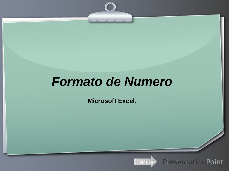 Imágen de pdf Formato de Numero - Microsoft Excel
