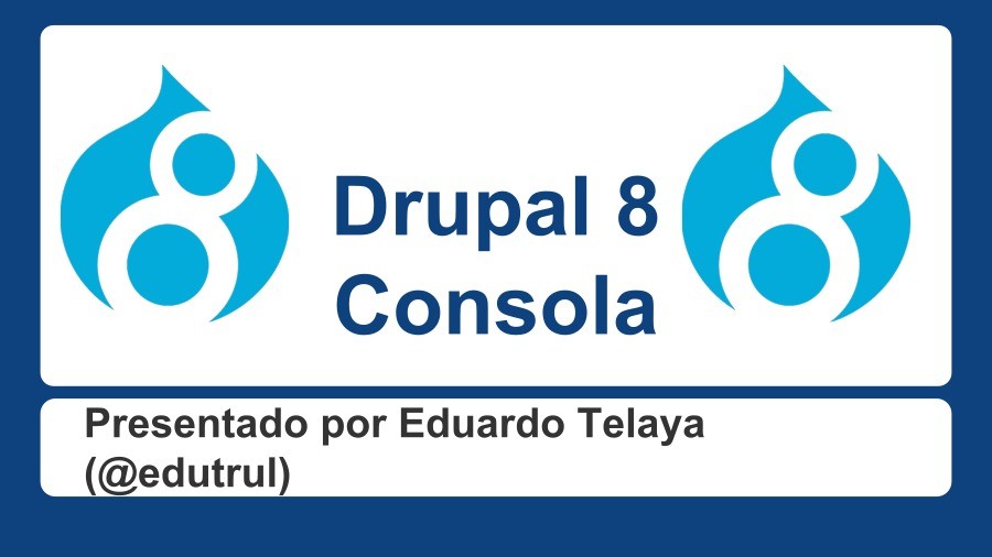 Imágen de pdf Drupal 8 Consola