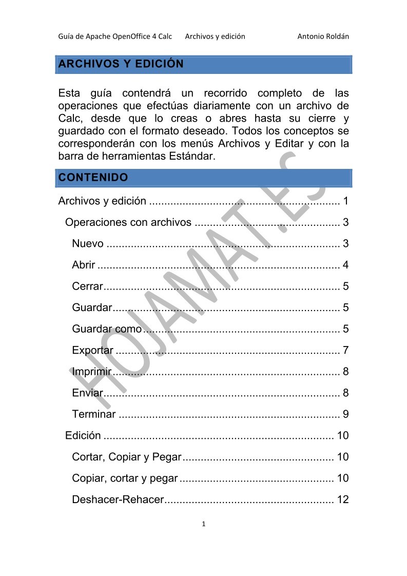 Imágen de pdf Archivos y Edición - Guía de Apache OpenOffice 4 Calc