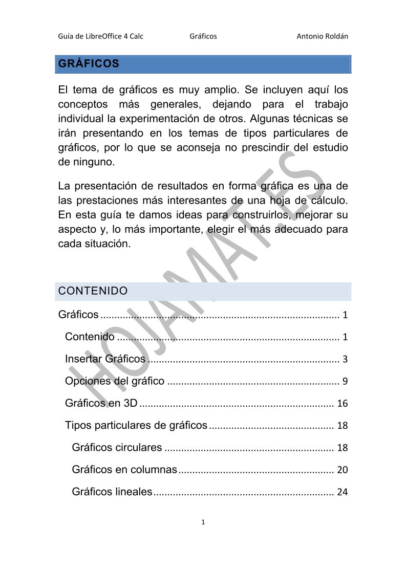 Imágen de pdf Gráficos - Guía de LibreOffice 4 Calc