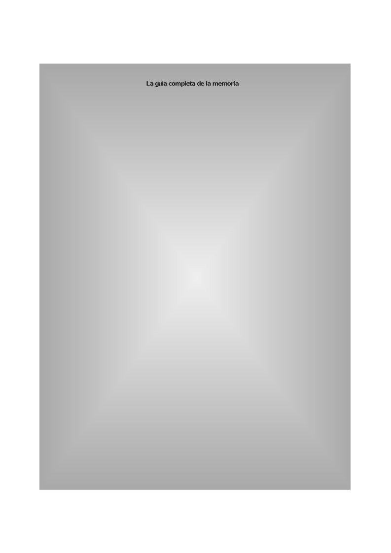 Imágen de pdf La guía completa de la memoria