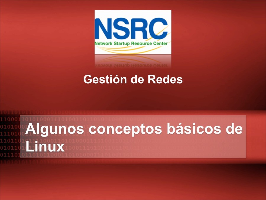 Imágen de pdf Gestión de Redes - Algunos conceptos básicos de Linux