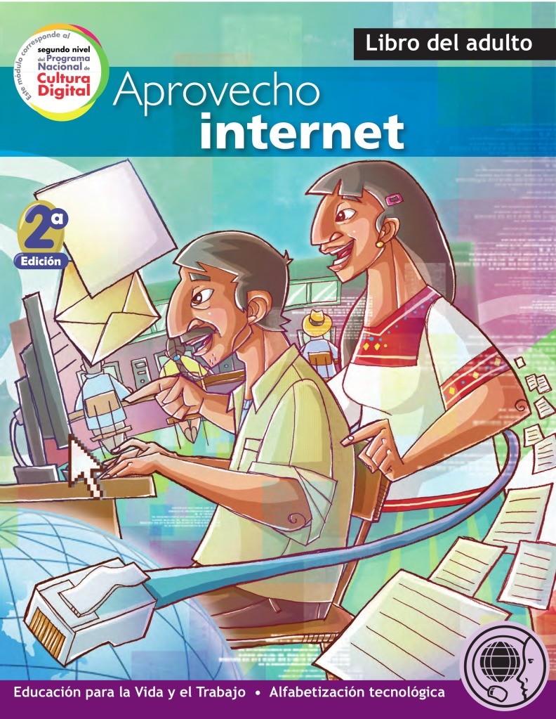 Imágen de pdf Aprovecho Internet - Libro del adulto