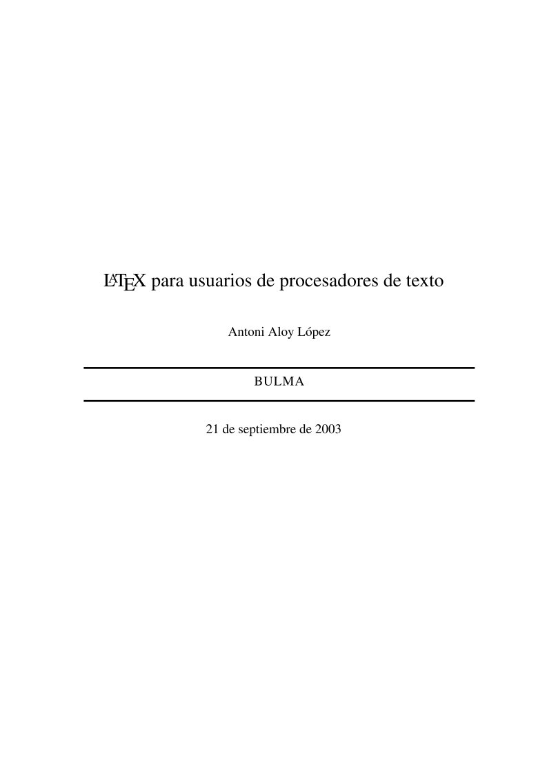 Imágen de pdf LATEX para usuarios de procesadores de texto