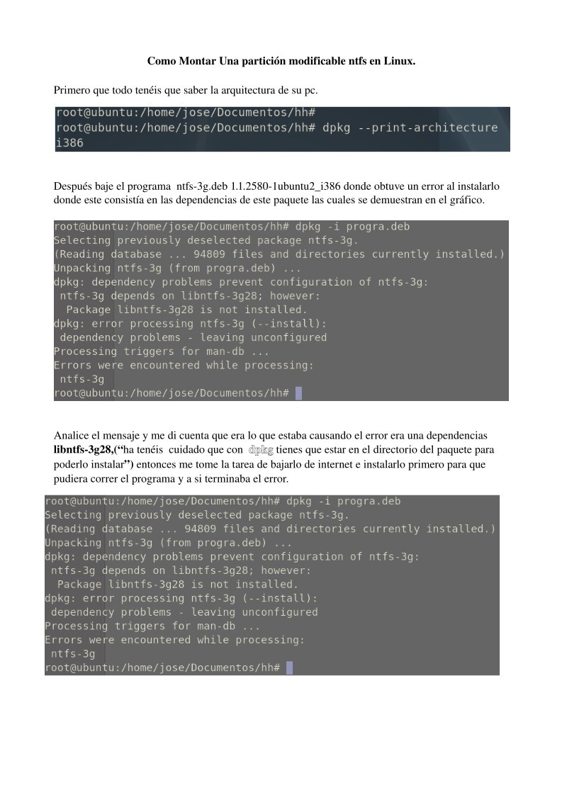 Imágen de pdf Como Montar Una partición modificable ntfs en Linux