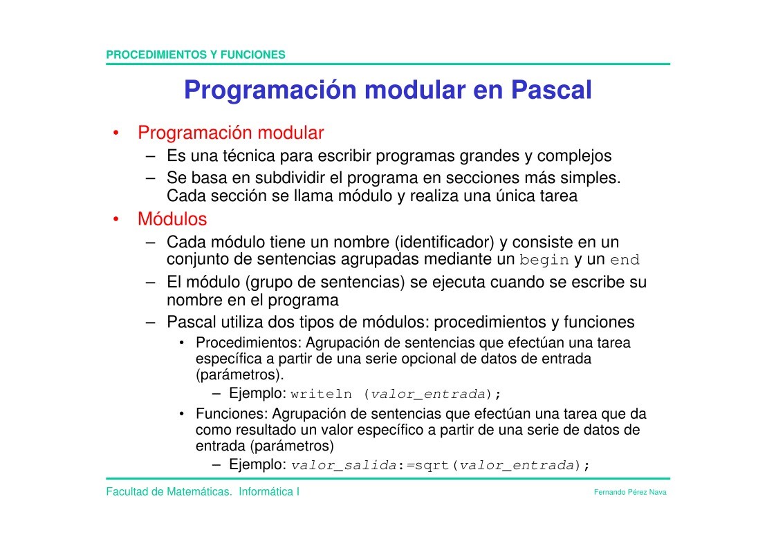 Imágen de pdf Programación modular en Pascal