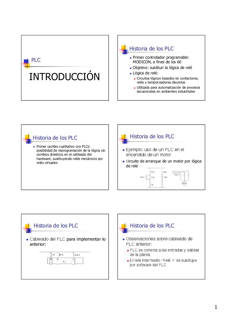 Imágen de pdf Introducción a los PLC