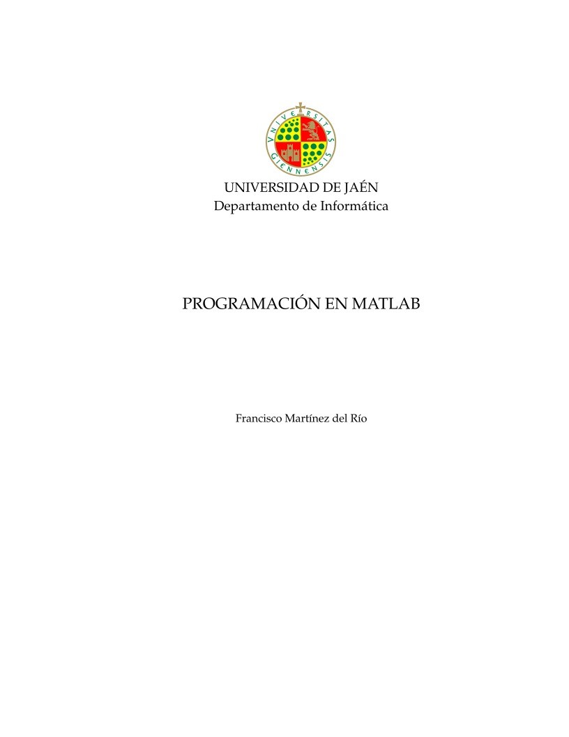 Imágen de pdf Programación en MatLab