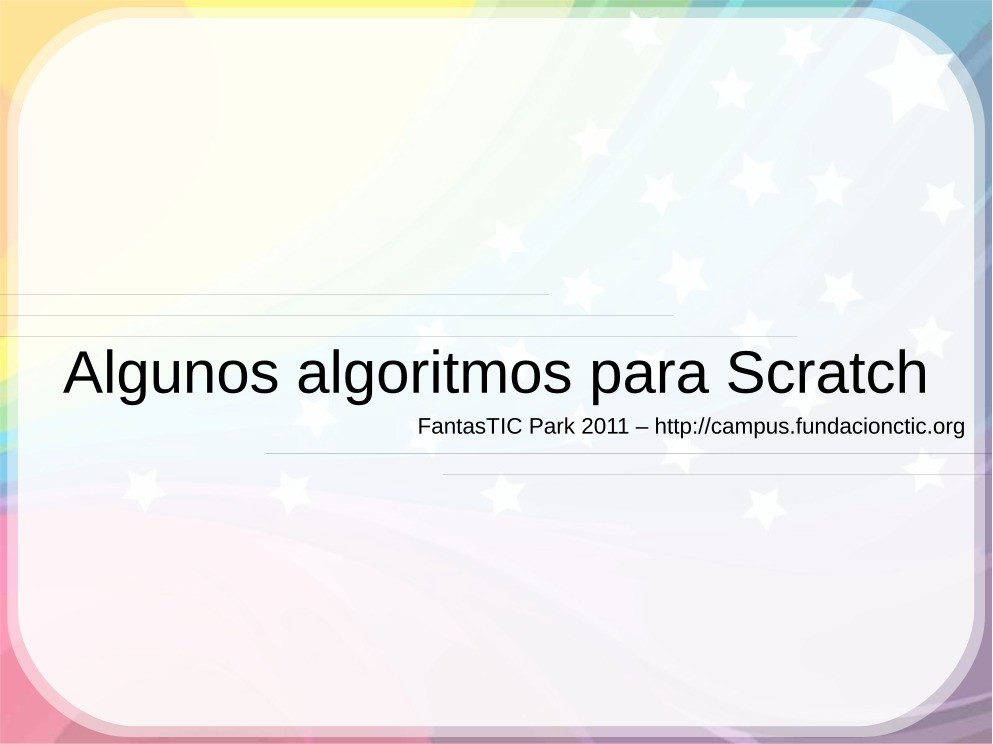 Imágen de pdf Algunos algoritmos para Scratch