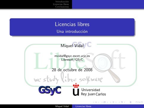 Imágen de pdf Licencias libres - Una introducción