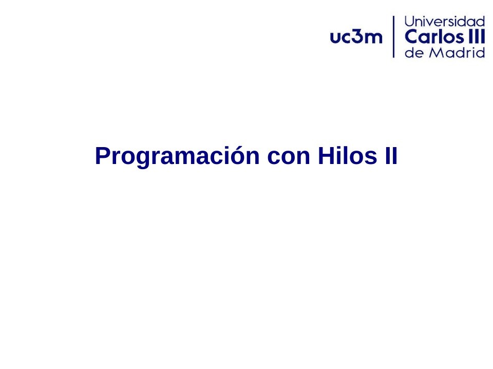 Imágen de pdf Programación con Hilos II