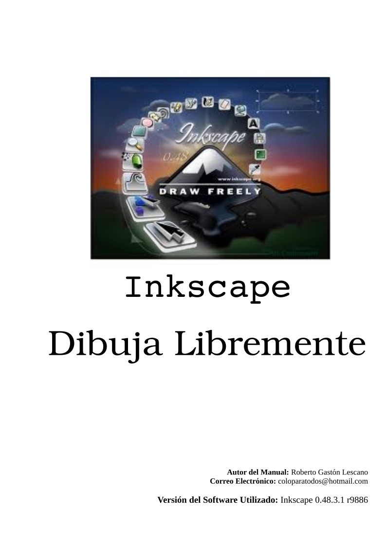 Imágen de pdf Inkscape - Dibuja Libremente