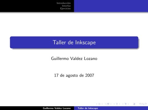 Imágen de pdf Taller de Inkscape