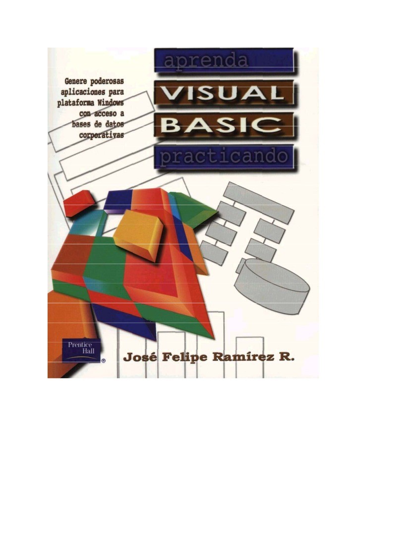 Imágen de pdf Aprenda Visual Basic practicando